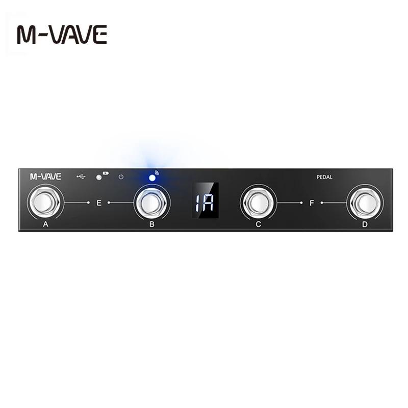 M-vave ݸ α׷  BT MIDI Ʈѷ, BIAS FX 2, Zoom MS-50G, Zoom G1xon  USB MIDI Ʈ, 4 ǲ ġ 